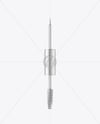Metallic Hairoil Applicator Tube Mockup