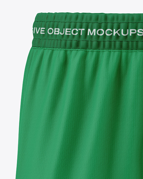 Men’s Sports Shorts Mockup – Front View