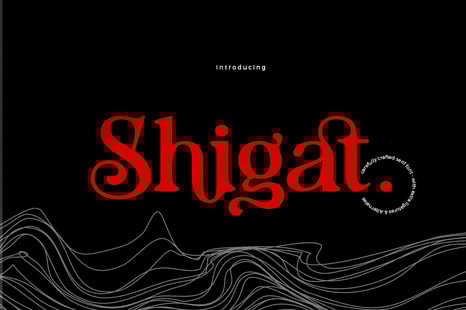 Shigat - Modern Serif