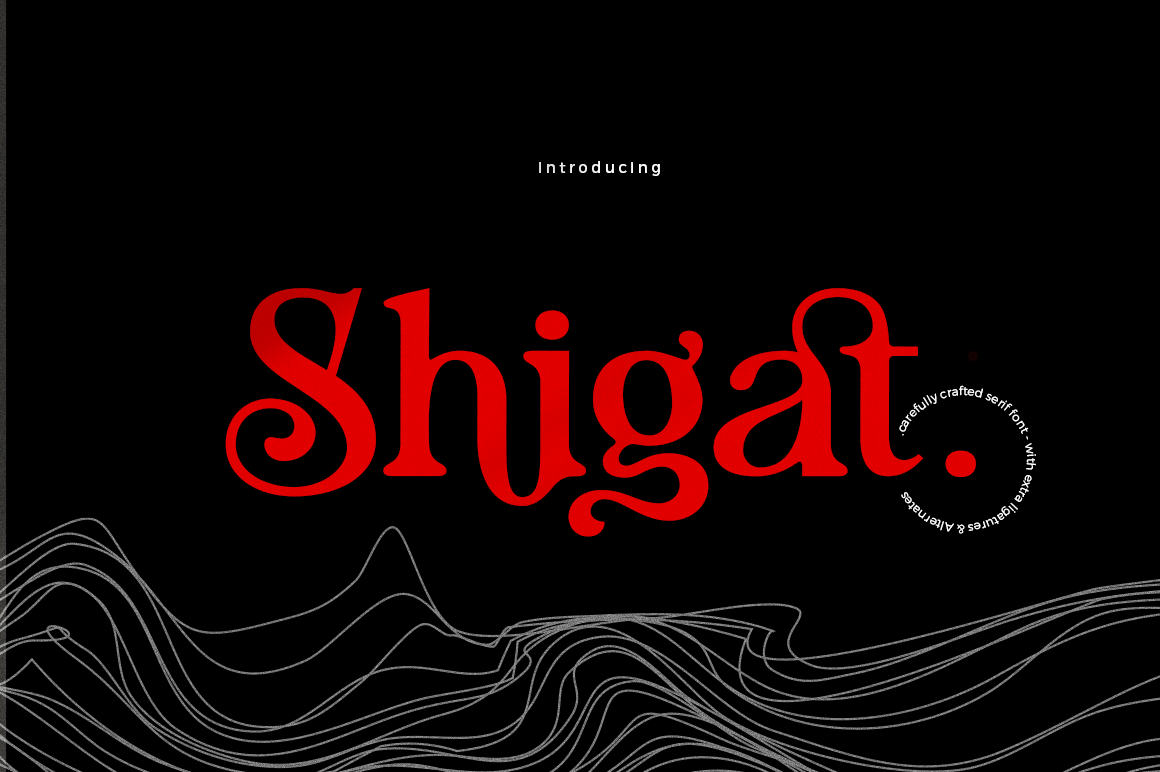 Shigat - Modern Serif