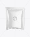 Glossy Sachet Mockup