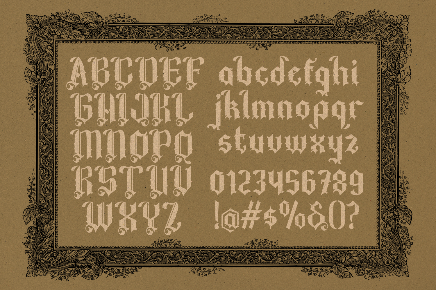 Kolithagente Blackletter Font