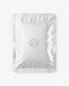 Glossy Sachet Mockup