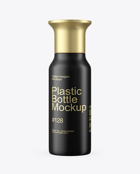 Matte Cosmetic Bottle Mockup