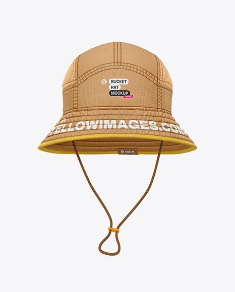 Ripstop Bucket Hat Mockup - Sun hat mockup