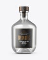 Glass Dry Gin Bottle Mockup
