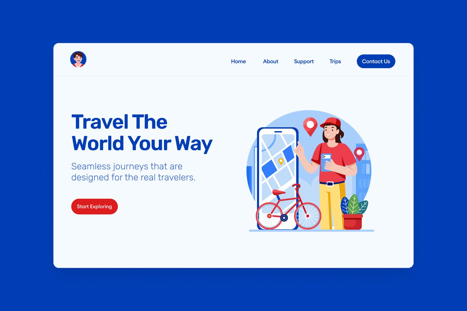 150 Travel Illustrations