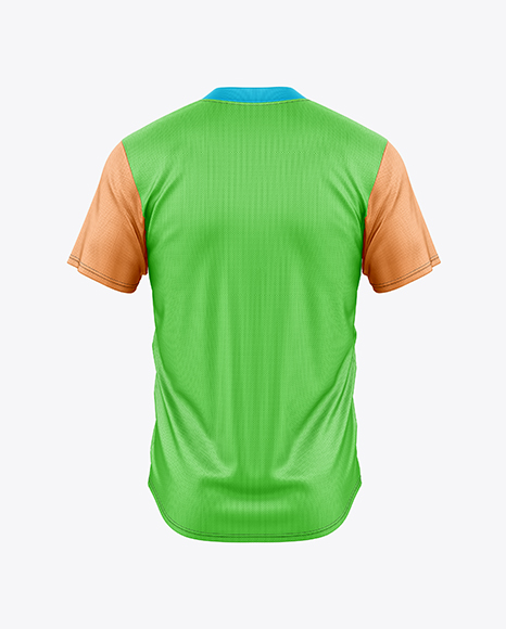 Baseball Jersey Mockup - Back View