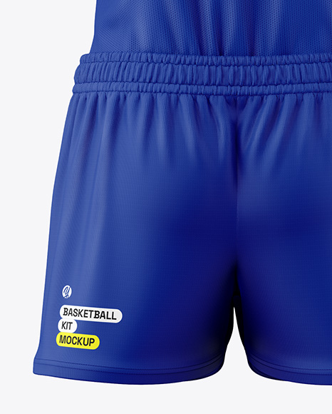 Women's Basketball Kit Mockup - Back View