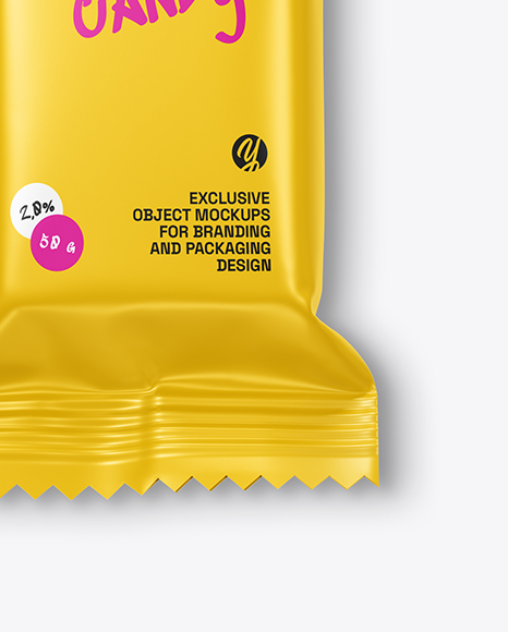 Glossy Snack Pack Mockup