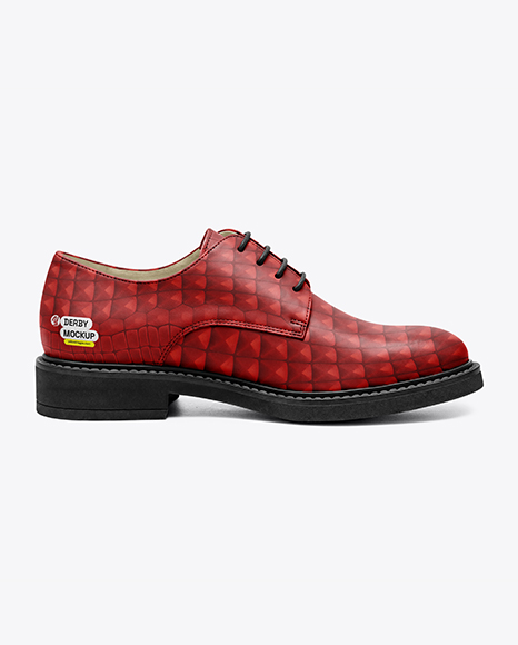 Women's Derby Shoe Mockup - Mockups