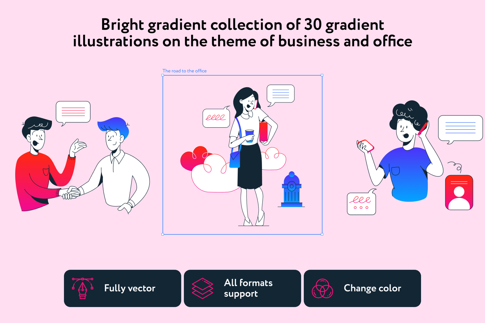 Giply Office Illustrations