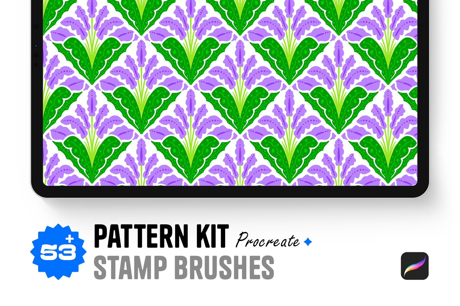 Pattern Kit - Procreate Stamp Brushes