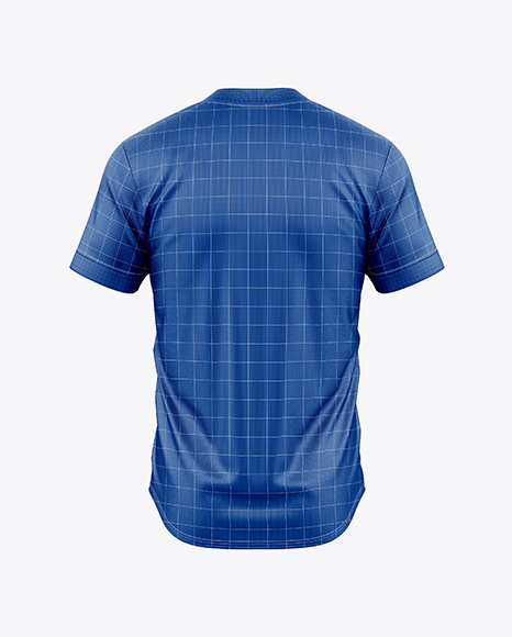 Baseball Jersey Mockup - Back View