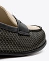 Pair of Women's Leather Loafers Mockup
