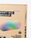 Three Kraft Boxes Mockup