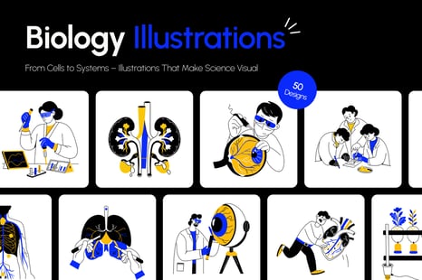 Biology Art Illustration - Creative Store