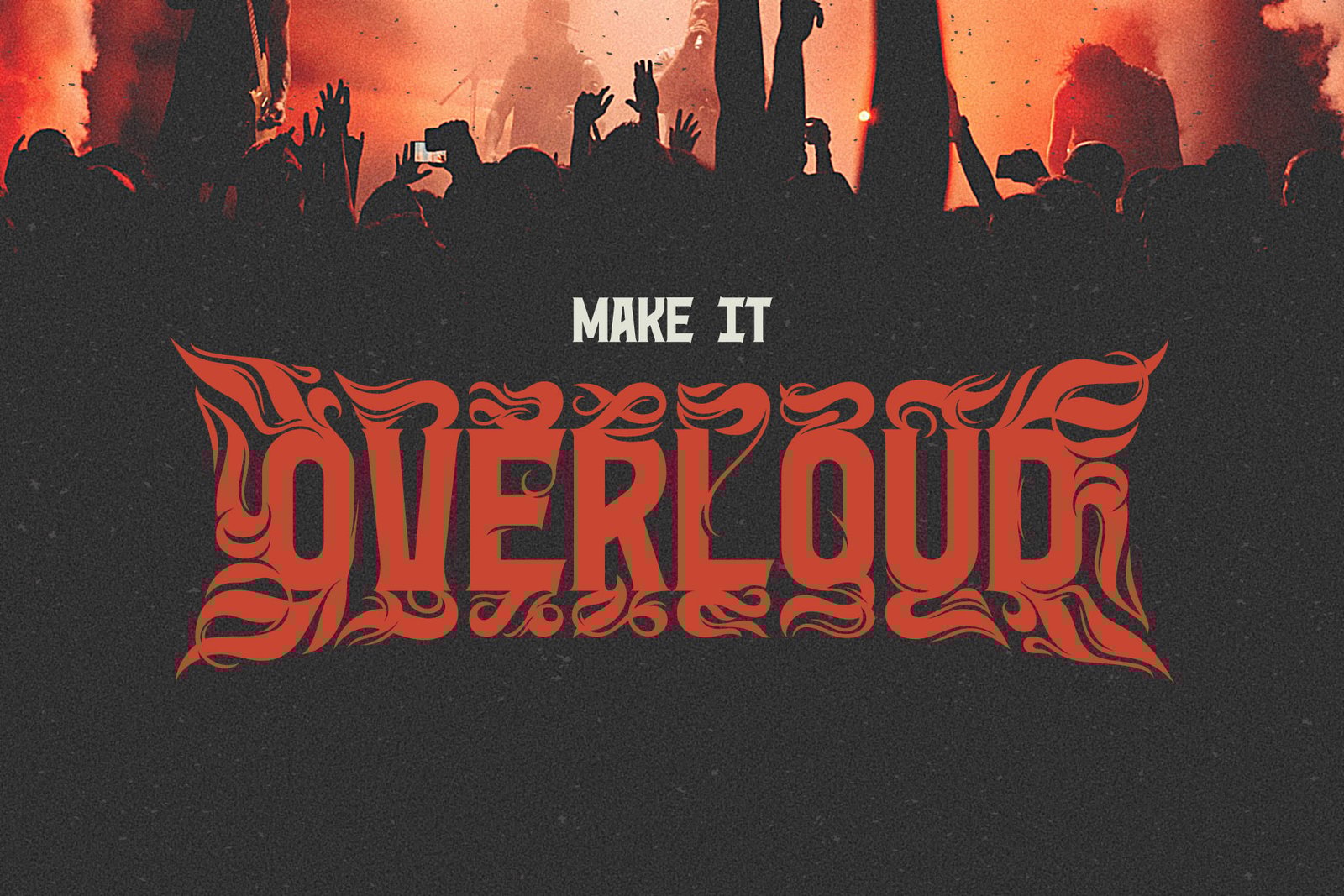 Hairy Metal — Hardcore Font