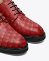 Women's Derby Shoe Mockup