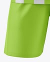Kids V-Neck Sports Kit Mockup - Front View