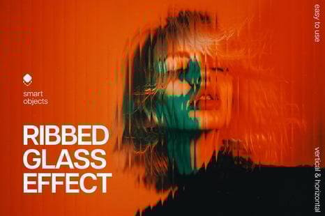 Ribbed Glass Photo Effect - Add-Ons