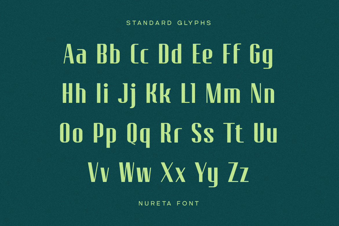 Nureta - Classic Elegant Display Font