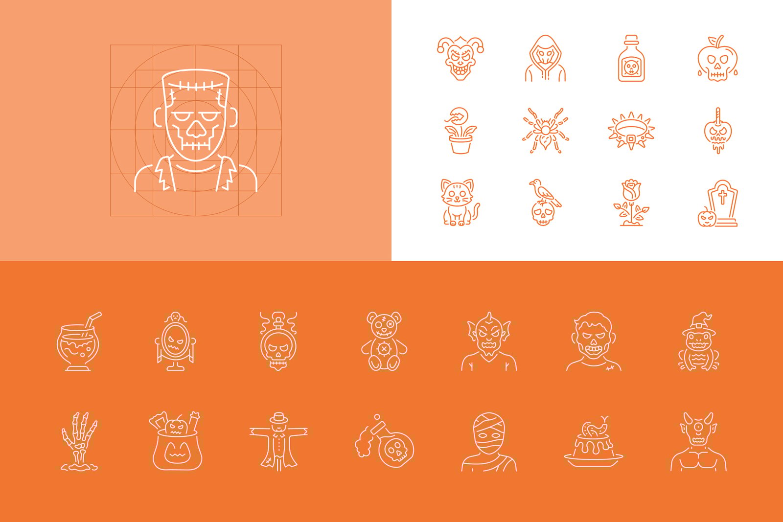 Halloween Icons Collection