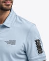 Man in a Polo Shirt and Pants Mockup
