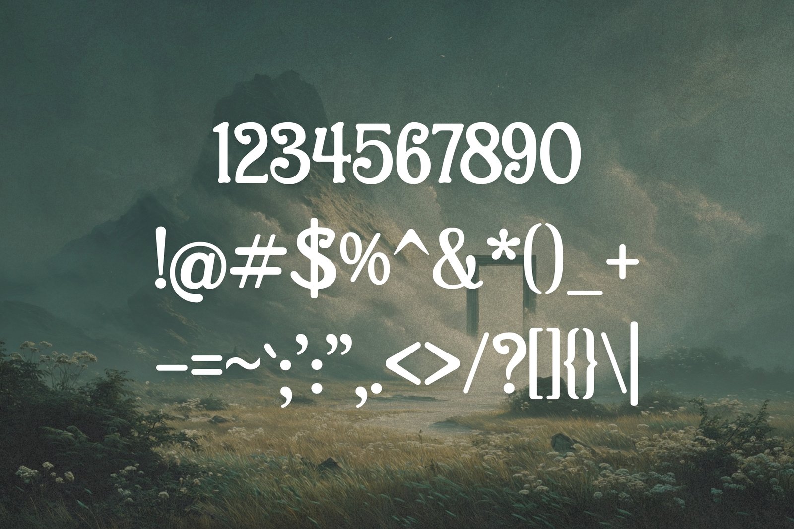Chapman House - Medival Fantasy Typeface