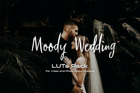 Moody Wedding LUTs - Colour Grading for Videos and Photos - Add-Ons