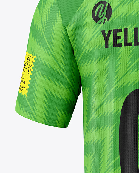 Soccer Jersey Mockup - Back View