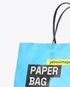Matte Paper Bag with Handles Mockup