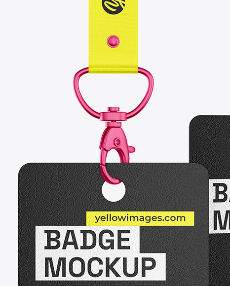 Two ID Cards Mockup