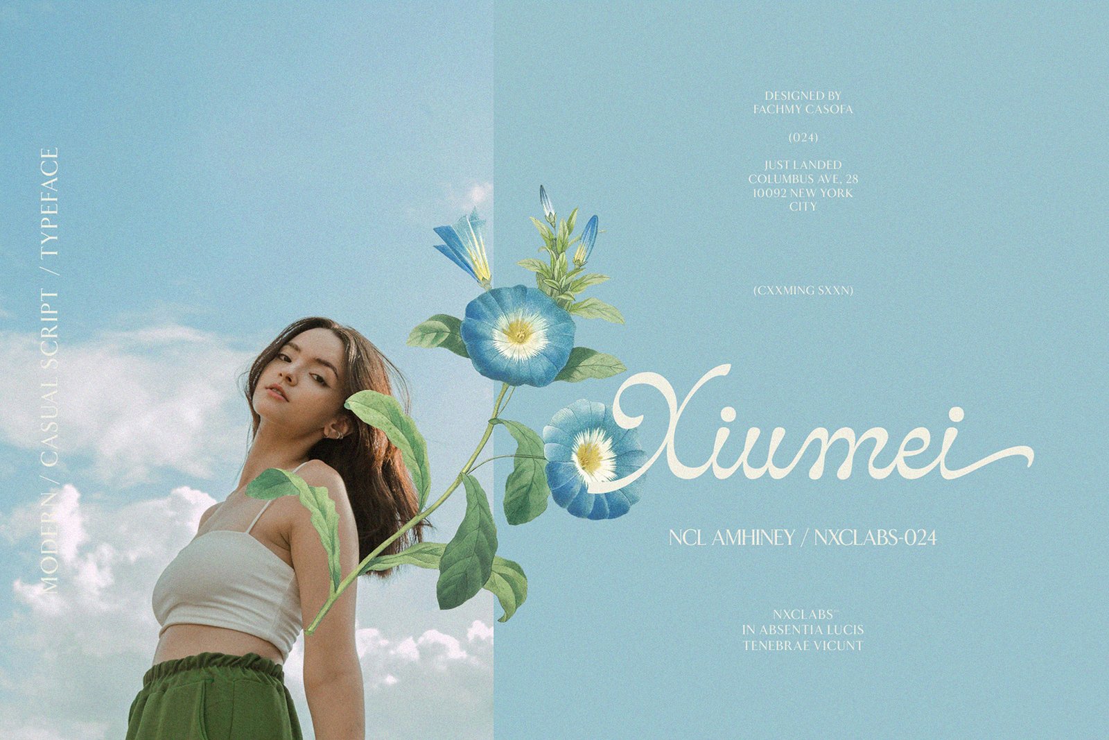 NCL Amhiney - Casual Script Font