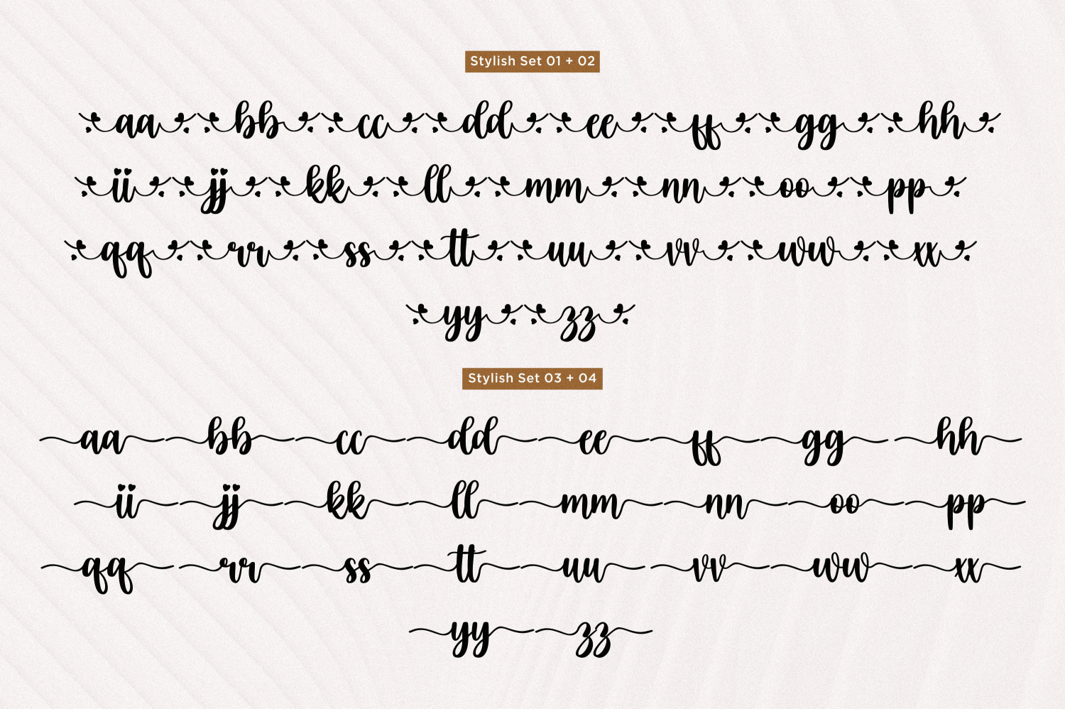 Eilysa Luise - Handwritten Heart Script Font