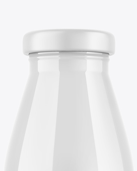 Glossy Bottle Mockup
