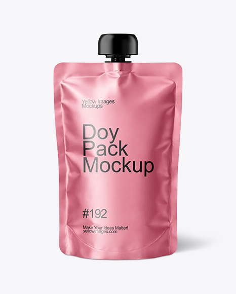 Matte Doy Pack Mockup