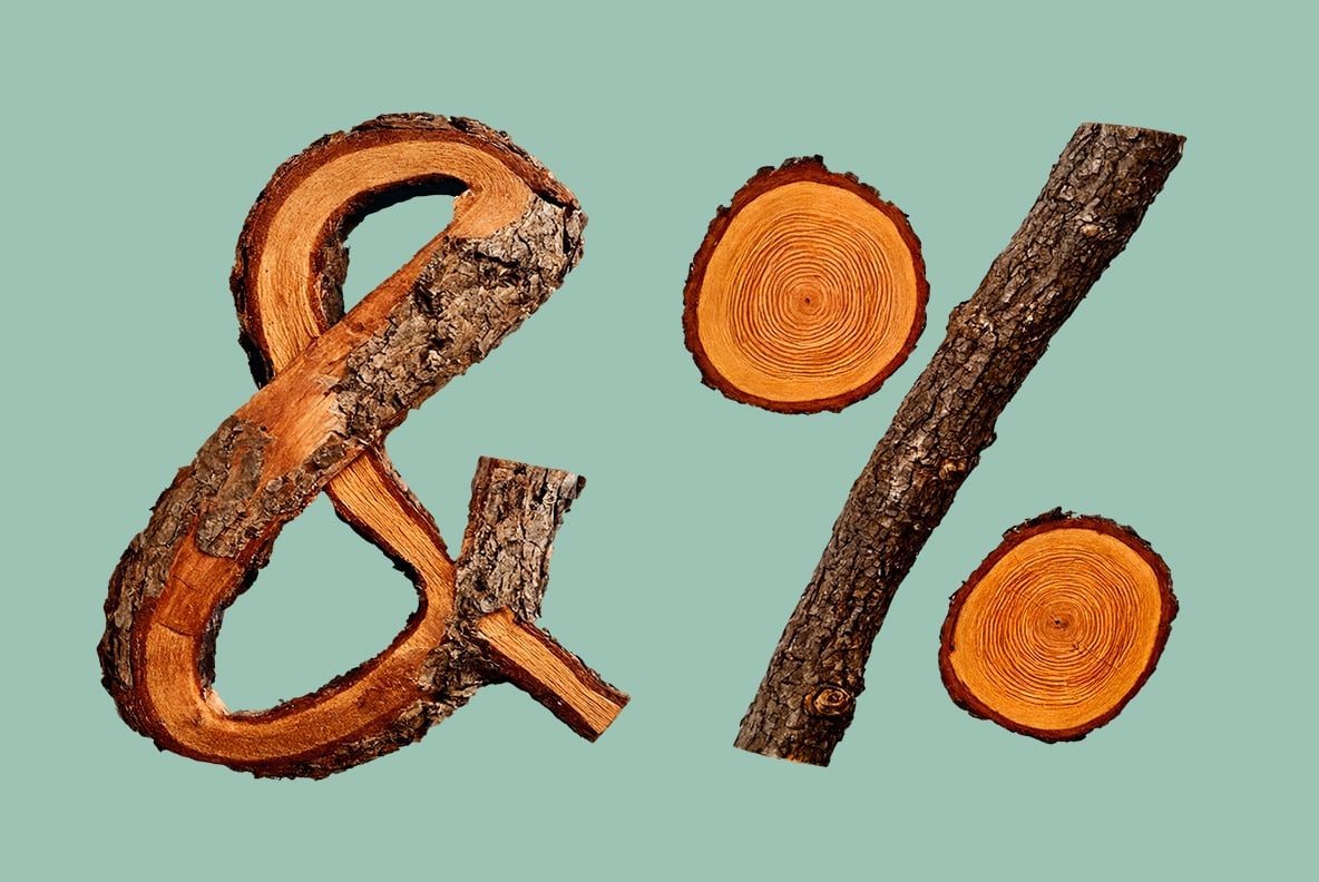 Wooden Font