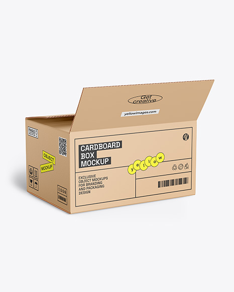 Paper Box Mockup