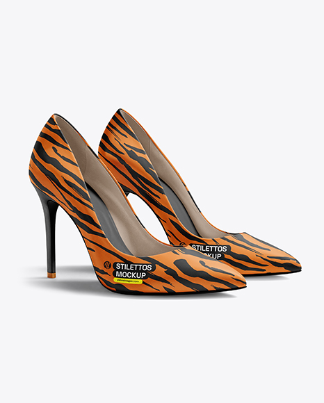 Pair of Stilettos Mockup - Shoes+Mockup+-+Sneakers+Shoes+Mockup+|+Creative+Product+...