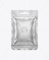 Metallic Sachet Mockup