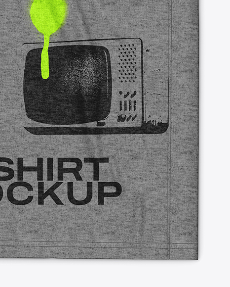 Heather T-Shirt Mockup