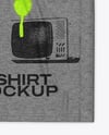 Heather T-Shirt Mockup