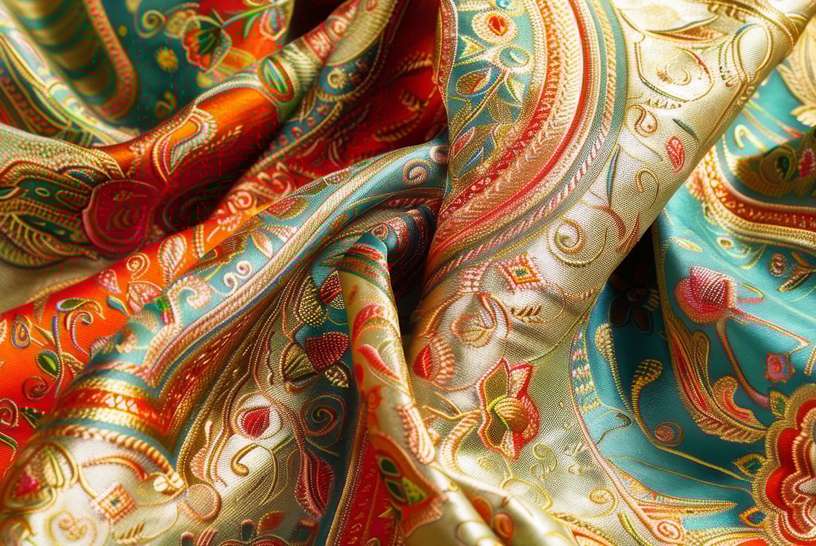 Indian Fabric - 43 images