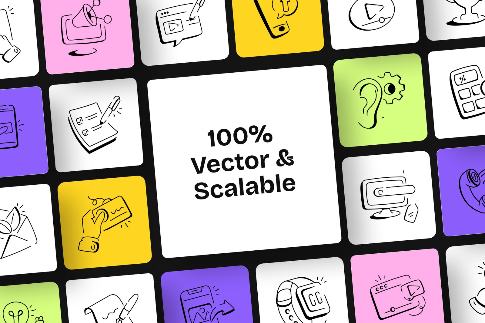 Marketing and Communication Icons