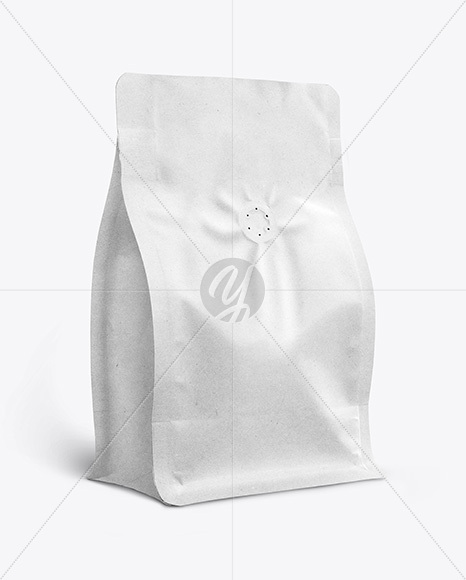 Kraft Paper Coffee Bag Mockup
