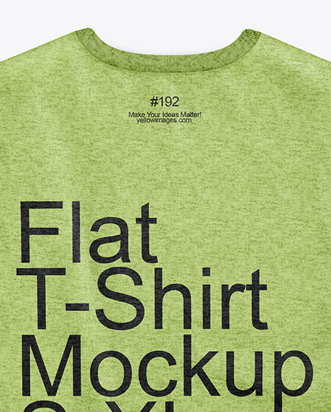 Heather T-Shirt Mockup