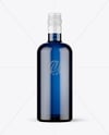 Dark Glass Bottle Mockup