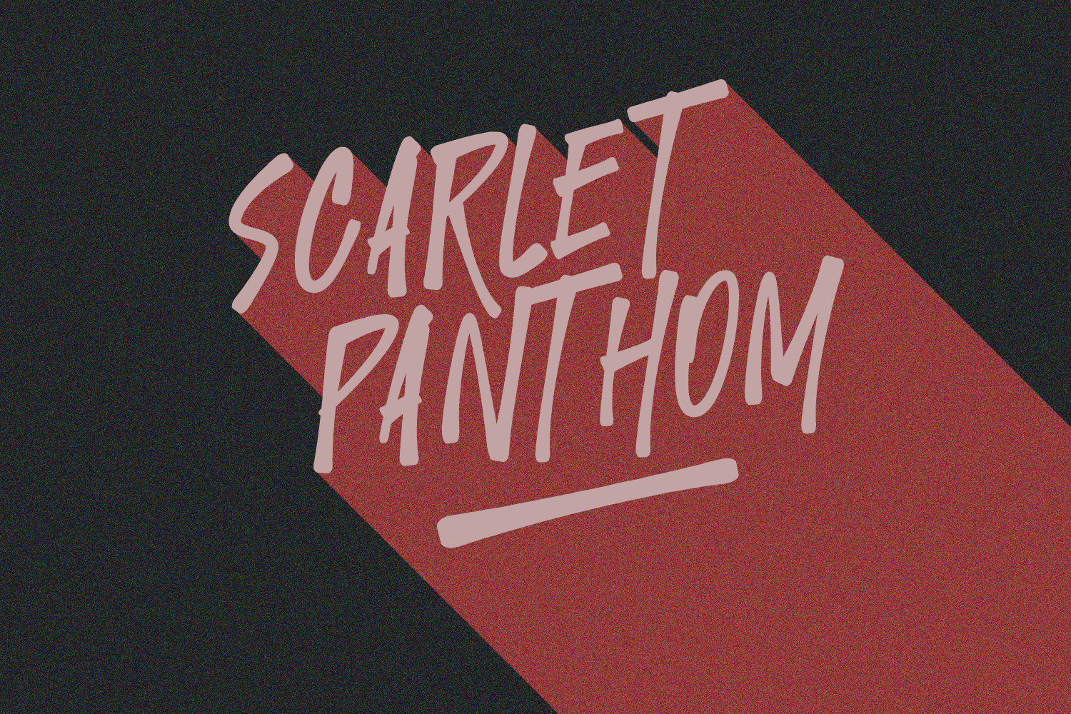 Twicked Panther Dynamic Handpainted Brush Font