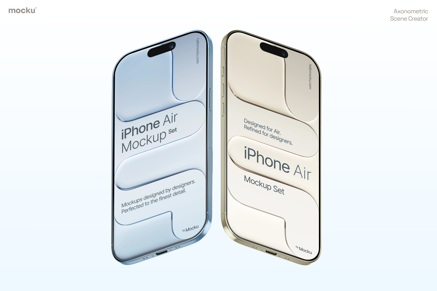 iPhone Air Mockup Set